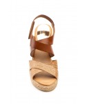 Sandalias Mujer Piel Cuero Tacón Velcro LIMÓN-19008-MARÍA45,50 €