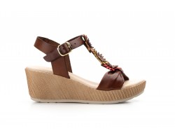 copy of Sandalias Mujer Piel Cuero Tacón Velcro LIMÓN-775039,90 €