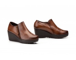 Zapatos Abotinados de Mujer con Cremallera Piel Cuero JAM-900644,90 €