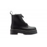 Botas Militares Mujer Piel Negro Plataforma Cordones JAM-6063 69,89 €