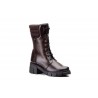 Botas Militares Mujer Piel Marrón Cordones Iberico JAM-5790 59,50 €