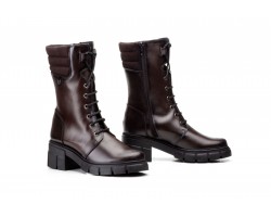 copy of Botas Militares Mujer Piel Negro Cordones Iberico JAM-579059,50 €