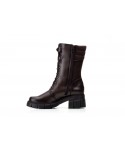 Botas Militares Mujer Piel Marrón Cordones Iberico JAM-5790 59,50 €