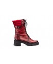 Botas Militares Mujer Piel Burdeos Cordones Iberico JAM-5790 59,50 €