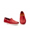 Náuticos Hombre Piel Rojo Suela Blanca Sachini SCN-1060 49,00 €