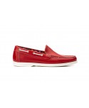 Náuticos Hombre Piel Rojo Suela Blanca Sachini SCN-1060 49,00 €