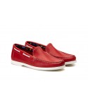 Náuticos Hombre Piel Rojo Suela Blanca Sachini SCN-1060 49,00 €