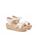 Sandalias Mujer Piel Blanco Plata Gel AE-64029,90 €