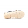 Sandalias Mujer Piel Marino Plata Gel AE-640 29,90 €