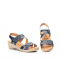 Sandalias Mujer Piel Marino Elásticos MX-4006 44,90 €