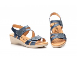 Sandalias Mujer Piel Marino Elásticos MX-400644,90 €