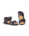 Sandalias Califonianas Hombre Piel Negro Morxiva MX-3700744,90 €