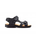 Sandalias Califonianas Hombre Piel Negro Morxiva MX-3700744,90 €