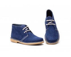 Botas Safari Pisamierdas Piel Serraje Azul SF-6012 29,95 €