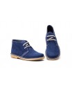 Botas Safari Pisamierdas Piel Serraje Azul SF-6012 29,95 €