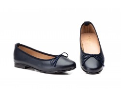Bailarinas mujer con lazo en piel napa negra MH-1912325,90 €