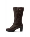 Botas Mujer Caña Piel Marrón Tacón Hebillas JAM-151069,89 €