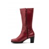 Botas Mujer Caña Piel Burdeos Tacón Hebillas JAM-1510 69,89 €