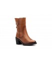 Botas Mujer Piel Cuero Hebillas Tacón JAM-90686 69,89 €