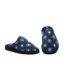 Zapatillas Casa Mujer Marino Flores Paño CRP-3378-MARINO19,95 €