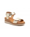 Sandalias Mujer Piel Platino DSD-16044,95 €