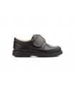 Shoes Schoolboy Child Black Leather Closure Type Velcro Serna SERNA-101244,90 €