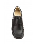 Shoes Schoolboy Child Black Leather Closure Type Velcro Serna SERNA-101244,90 €