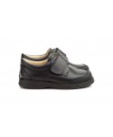 Shoes Schoolboy Child Black Leather Closure Type Velcro Serna SERNA-101244,90 €