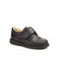 Shoes Schoolboy Child Black Leather Closure Type Velcro Serna SERNA-101244,90 €