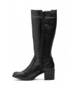 Botas Alta Mujer Piel Negra Tacón 95220 74,95 €