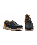 Náuticos Hombre Piel Nobuck Marino Cordones Route 83 RS24201-3 49,95 €