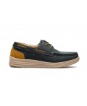 Náuticos Hombre Piel Nobuck Marino Cordones RS24201-349,95 €