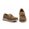 Náuticos Hombre Piel Nobuck Taupe Cordones Route 83 RS24201-3 49,95 €