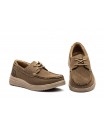 Náuticos Hombre Piel Nobuck Taupe Cordones Route 83 RS24201-3 49,95 €