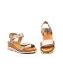 Sandalias Mujer Piel Grafito DSD DSD-160