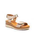 Sandalias Mujer Piel Grafito DSD-160