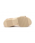 Sandalias Mujer Piel Grafito DSD DSD-160