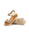 Sandalias Mujer Piel Grafito DSD DSD-160