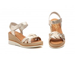 Sandalias Mujer Piel Platino 384749,95 €