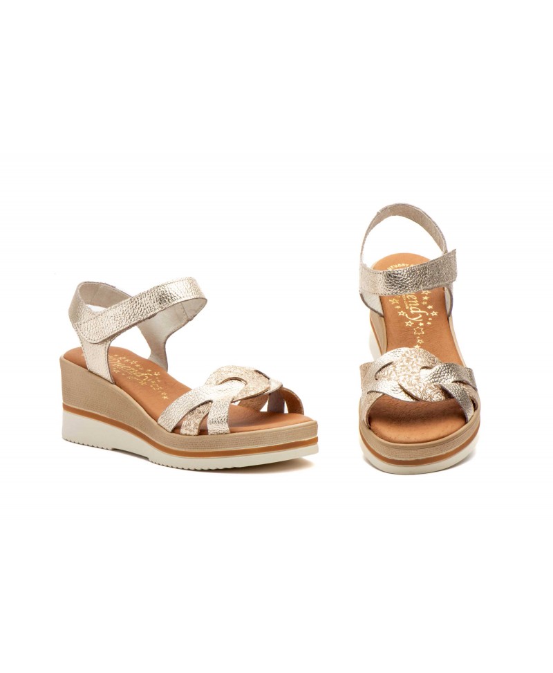 Sandalias Mujer Piel Platino 384749,95 €