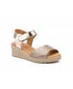 Sandalias Mujer Piel Platino AE-64944,95 €