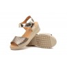 Sandalias Mujer Piel Platino Alto Estilo AE-649 44,95 €
