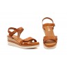 Sandalias Mujer Piel Cuero Cuña 3609549,95 €