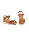 Sandalias Mujer Piel Cuero Cuña 3609549,95 €