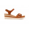 Sandalias Mujer Piel Cuero Cuña 3609549,95 €