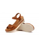 Sandalias Mujer Piel Cuero Cuña Encantto 36095 49,95 €