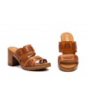 Sandalias Mujer Piel Cuero Tacón 6745849,95 €