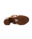 Sandalias Mujer Piel Cuero Tacón 6745849,95 €