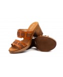 Sandalias Mujer Piel Cuero Tacón Encantto 67458 49,95 €