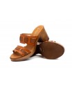 Sandalias Mujer Piel Cuero Tacón Encantto 67458 49,95 €